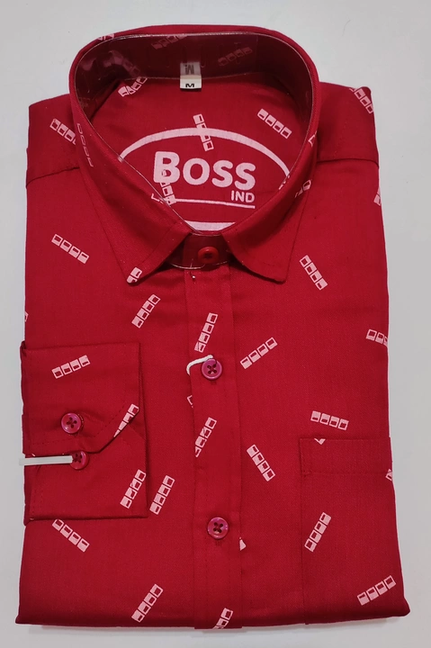 BOSSIND COTTON PRINTED SHIRTS  uploaded by Shiva trading company on 12/21/2022