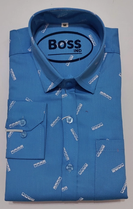BOSSIND COTTON PRINTED SHIRTS  uploaded by Shiva trading company on 12/21/2022