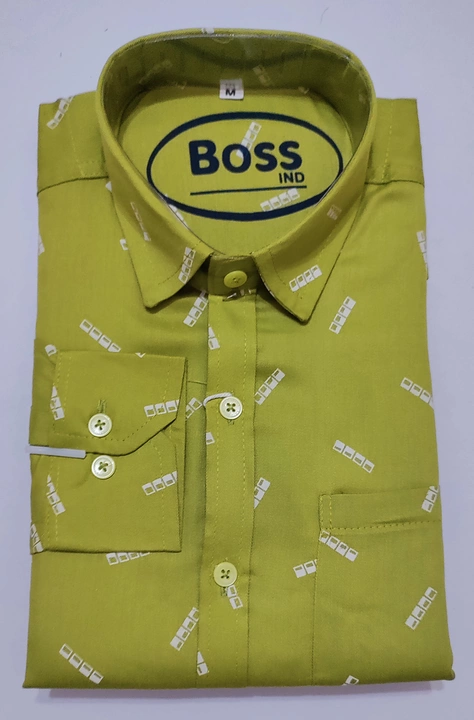 BOSSIND COTTON PRINTED SHIRTS  uploaded by business on 12/21/2022