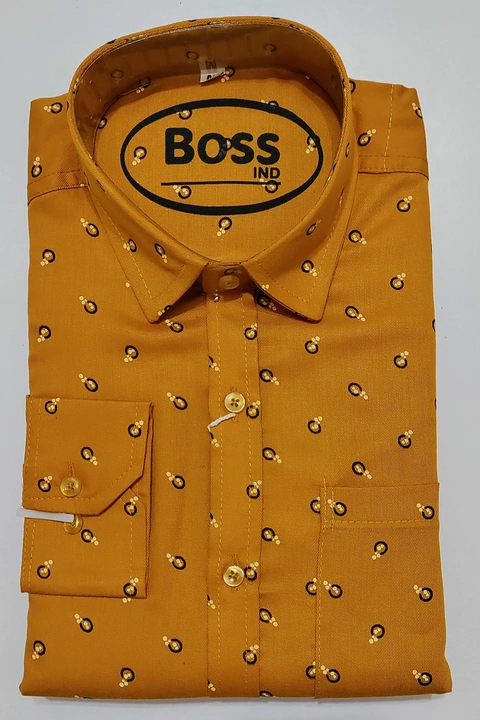 BOSSIND COTTON PRINTED SHIRTS  uploaded by business on 12/21/2022