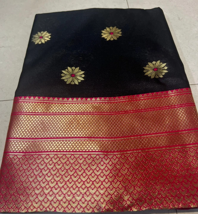 Banarasi Silk sof saree  uploaded by Bapasitaram Handwork on 12/21/2022