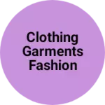 Business logo of Clothing garments fashion and textiles