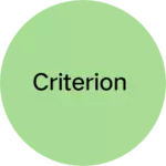 Business logo of criterion