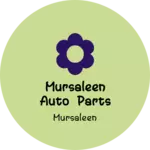 Business logo of Mursaleen auto parts