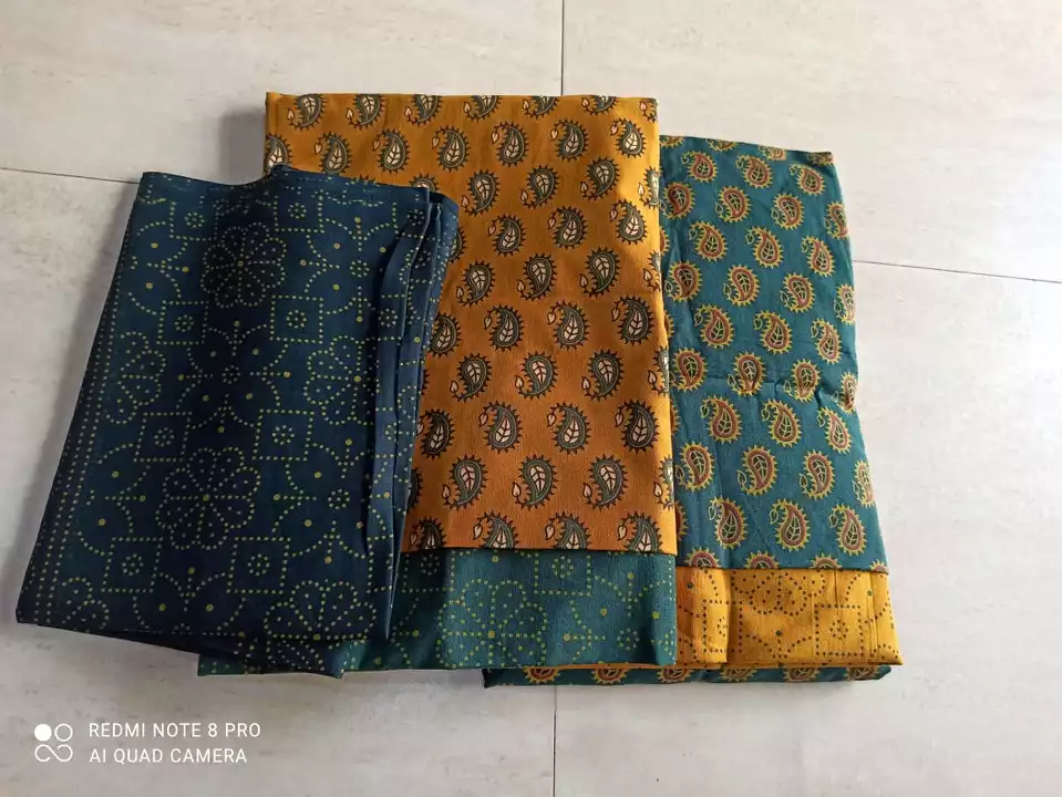 Dhaabu  Prints  Dress Materials uploaded by Apsara dresses on 12/22/2022