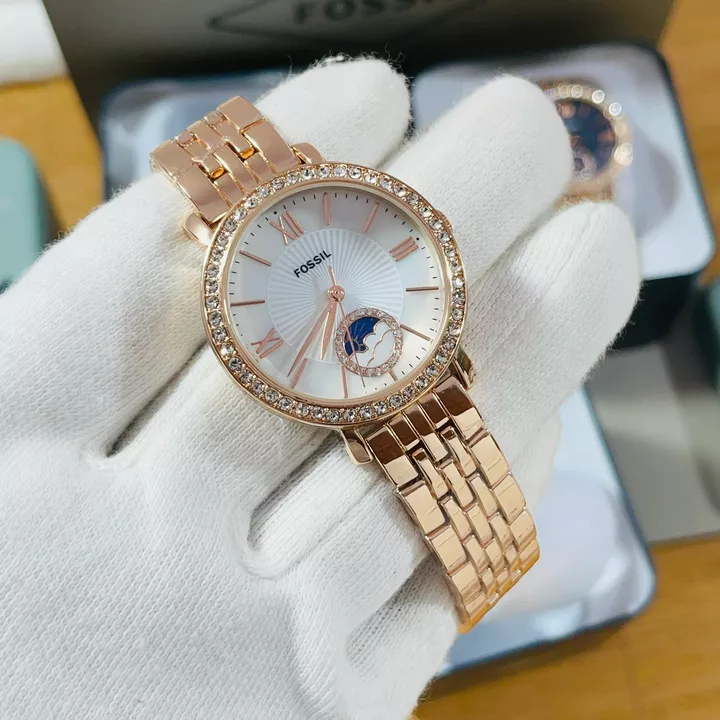 Sun moon new ladies watch uploaded by JJ TIMES & BCR COLLECTION MUMBAI  on 12/22/2022