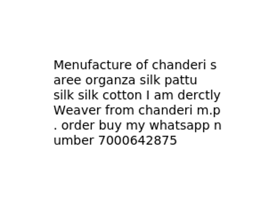 Post image Faizhandloomchanderi has updated their about us