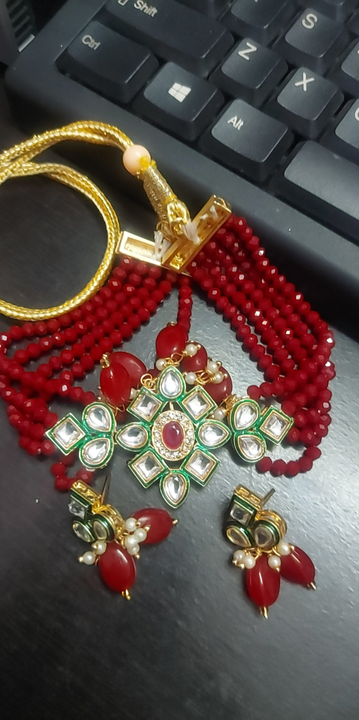 Choker set  uploaded by Tirupati handicrafts on 12/22/2022