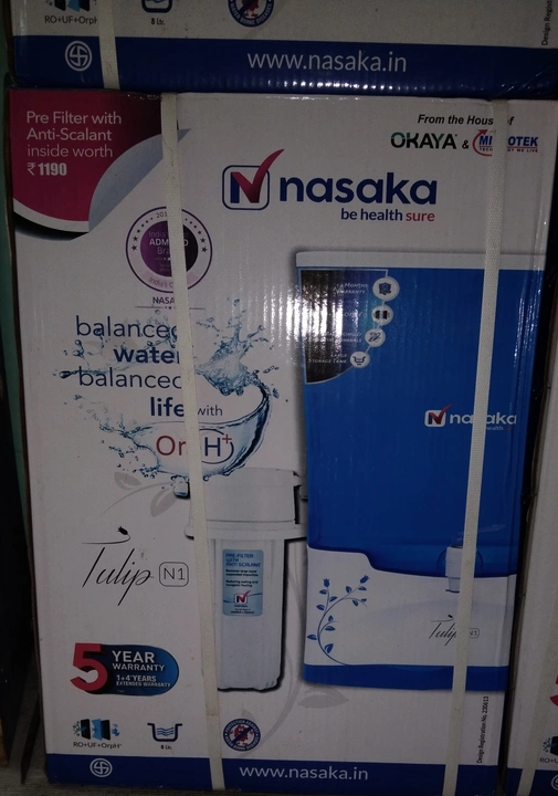 Nasaka Water purifier {RO+UV+OrpH+} model- super connect {S2} uploaded by Divya Ro inverter Battery and Electricals on 12/22/2022
