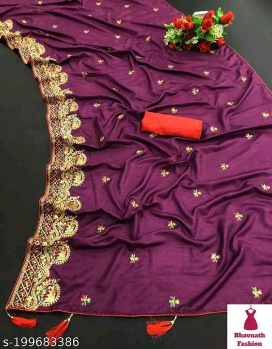 Rangoli saree uploaded by Bhavnath fashion on 12/22/2022