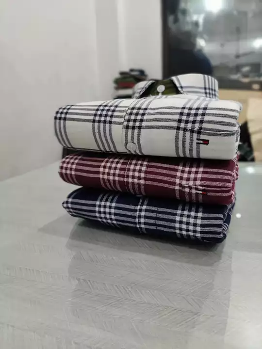 Men full sleeve check shirt  uploaded by Sujeet's online store on 12/22/2022