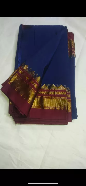 Tana ikala masaraied topa pallu saree uploaded by Shri Veerabadreshewar Textile's on 12/22/2022