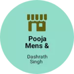 Business logo of Pooja mens & kids wear