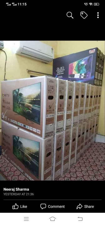 Smart Android wi fi led tv Wholesale price in india  uploaded by business on 12/22/2022