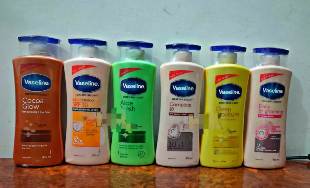 Post image VASALINE BODY LOTION
400MLMRP 600/-EXPIRY 2024-2025
PRICE - 19
230+$/- ONLY
BUY 3 ON SAME ADDRESS GET SHIP FREE 
HURRY UP