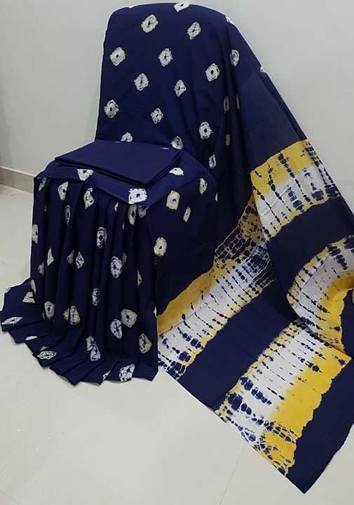 Post image Sri 
💃💃 *Pure Soft Cotton Mul Mul #Bagru Hand Block Printed Saree*

*Fabric: Saree*- Mulmul Cotton
 *Blouse* - Mulmul Cotton

*Size*: *Saree Length* - 5.50 Mtr
 *Blouse Length* - 0.80 Mtr

*Work*: Bagru Hand Block Printed 

*Delivery* : 100 Rs. (4 days By Dtdc) 

*Price*: *855+shipping*
💃💃💃💃💃💃💃

*Note*: Try This collection on your Facebook, WhatsApp platform 

                😊 *Thanks You* 😊