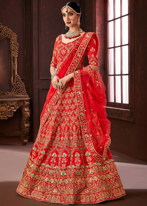 Lahenga red uploaded by business on 12/22/2022