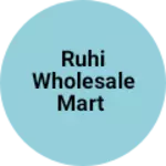 Business logo of Ruhi wholesale Mart