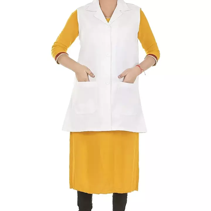 Chitrans sleeveless u s poly cotton Lab coat uploaded by Sri shiv traders on 12/23/2022