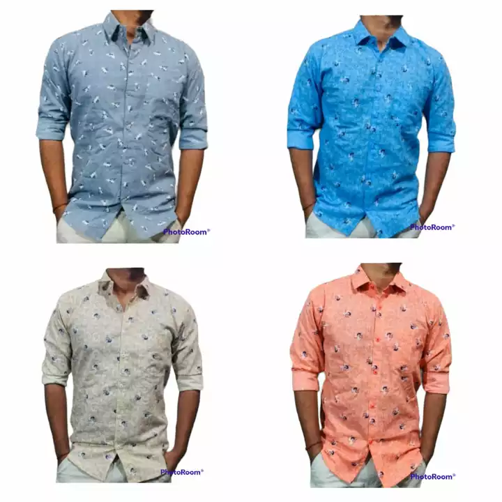 Showroom Quality Twill Cotton Printed Shirts  uploaded by Hindustan Trading Company 9024349754 on 12/23/2022