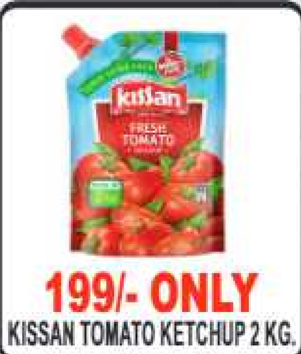 Kisan Tomato ketchup 2kg uploaded by Himani enterprises on 12/23/2022