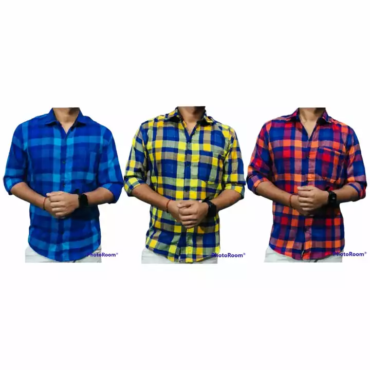 Showroom Quality Twill Cotton Check Shirts  uploaded by Hindustan Trading Company 9024349754 on 12/23/2022