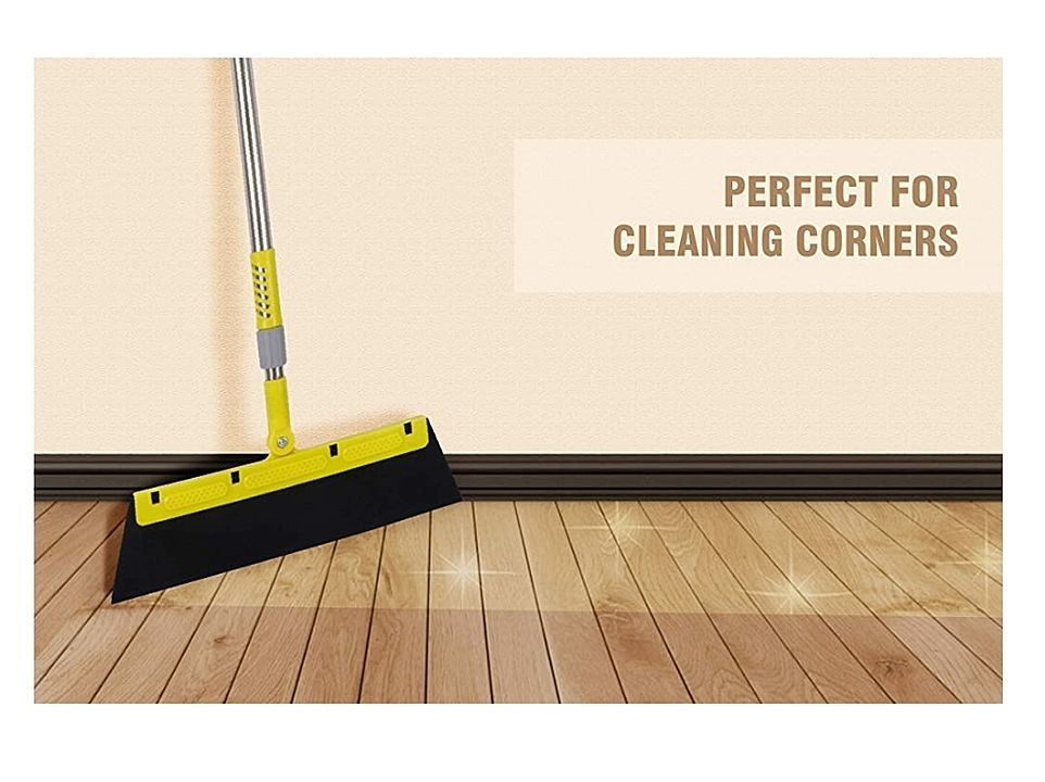Extendable Dual Use Wet and Dry 180 Degrees Multi-Purpose/Telescopic Window Floor and Bathroom Wiper uploaded by CLASSY TOUCH INTERNATIONAL PVT LTD on 2/4/2021