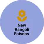 Business logo of New rangoli Faisons
