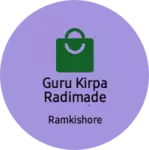 Business logo of Guru kirpa Radimade scool uniform