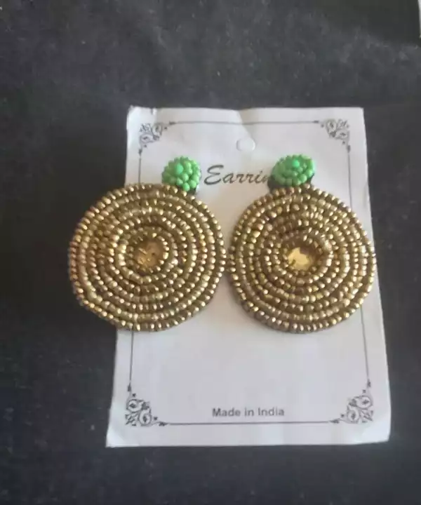 Seed bead earrings  uploaded by business on 12/23/2022