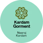 Business logo of Kardam gorment