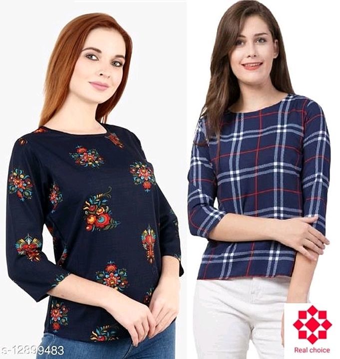 Post image Fancy combo top for stylish woman with free shipping on orders cash on delivery available only for 450.