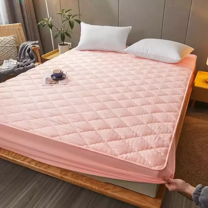 Sapphire quilted bedcover mattress protector uploaded by SIMMI INTERNATIONAL on 12/23/2022