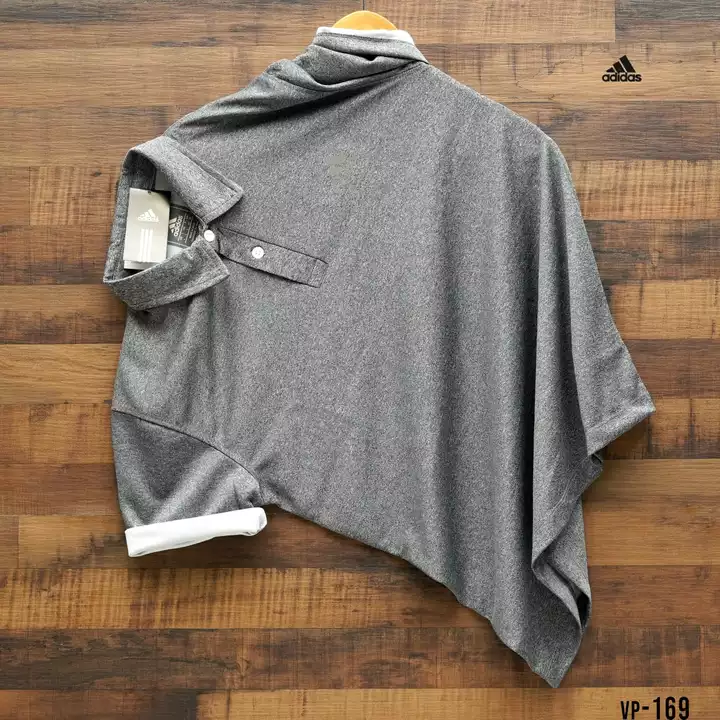 *ADIDAS PREMIUM QUALITY 220 GSM GRINDLE MELANGE WITH DOT KNIT  SPORTS COLLAR TSHIRT HIGH QUALITY STI uploaded by Rhyno Sports & Fitness on 12/23/2022