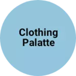Business logo of Clothing palatte