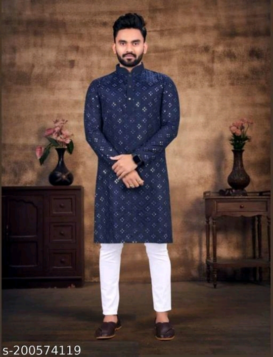 Post image Hey! Checkout my new collection called Mens mirron kurta 02.