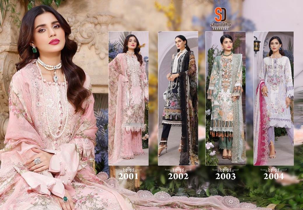 *SHARADDHA DESIGNER* is happy to announce the launch of new LAWN catalog.                            uploaded by Ahemad fashion  on 12/23/2022