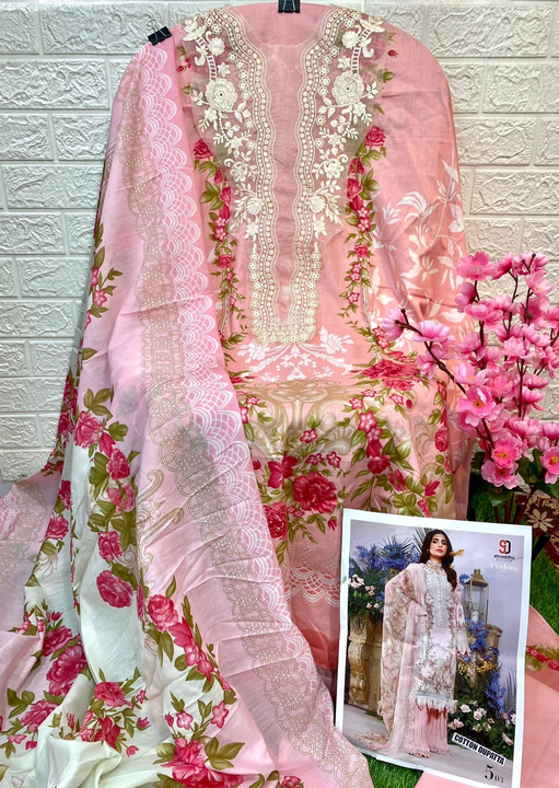 *SHARADDHA DESIGNER* is happy to announce the launch of new LAWN catalog.                            uploaded by Ahemad fashion  on 12/23/2022
