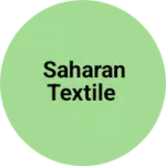 Business logo of Saharan textile