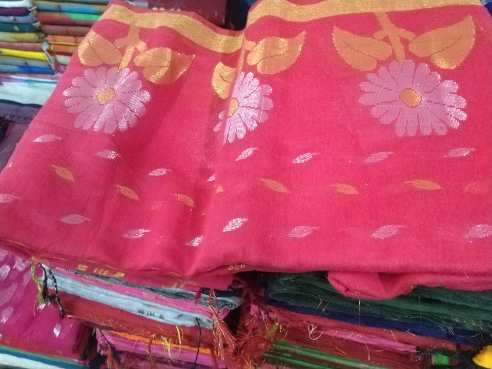 Saree uploaded by Nandy&biswas Tant saree whole saler on 12/23/2022