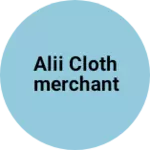 Business logo of Alii clothmerchant