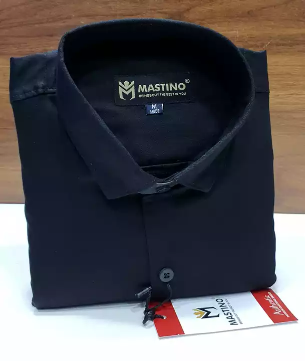 7@ *M MASTINO plain shirts uploaded by business on 12/23/2022