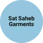 Business logo of Sat saheb garments