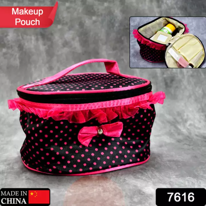 7616 Makeup Pouch Bag Travel Use For Women ( 1 Pcs ) uploaded by DeoDap on 12/24/2022