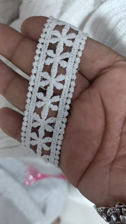 GPO white lace uploaded by Shreeji lace on 12/24/2022