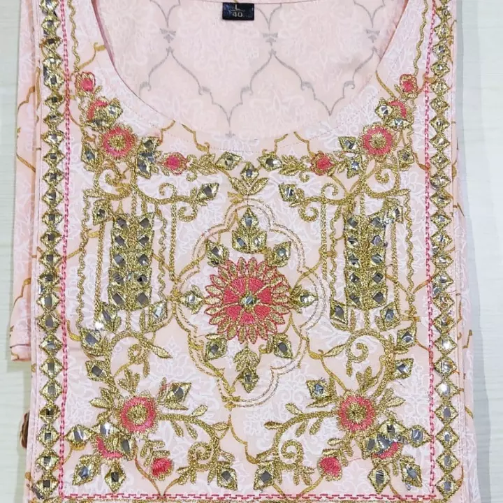 Embroidered kaftan kurta  uploaded by business on 12/24/2022