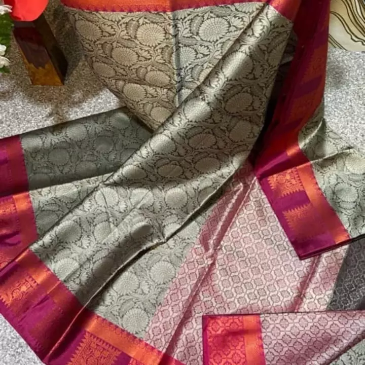 Banarasi muslin kora soft tanchhu silk saree uploaded by Raza textiles on 12/24/2022