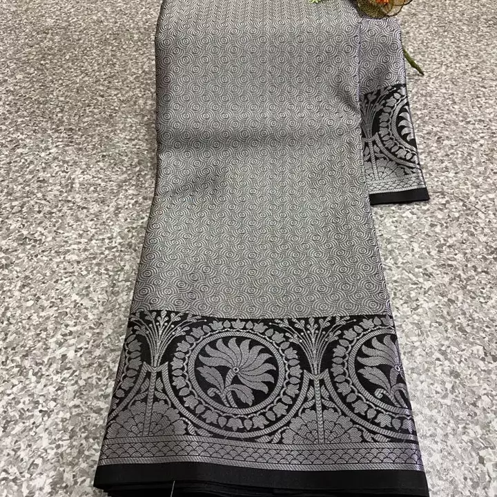 Banarasi muslin kora soft tanchhu silk saree uploaded by Raza textiles on 12/24/2022