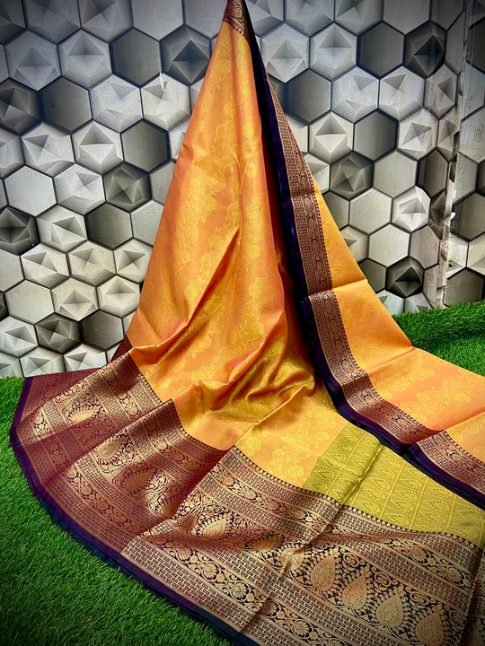 Banarasi muslin kora soft tanchhu silk saree uploaded by business on 12/24/2022