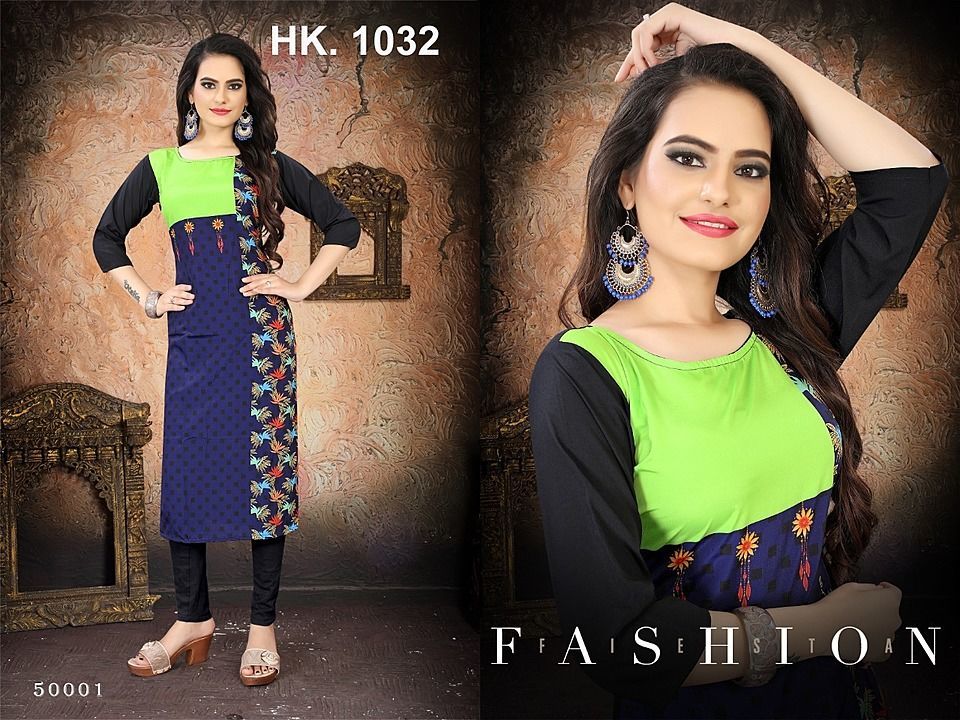 Post image Hey! Checkout my new collection called Digital printing kurti.